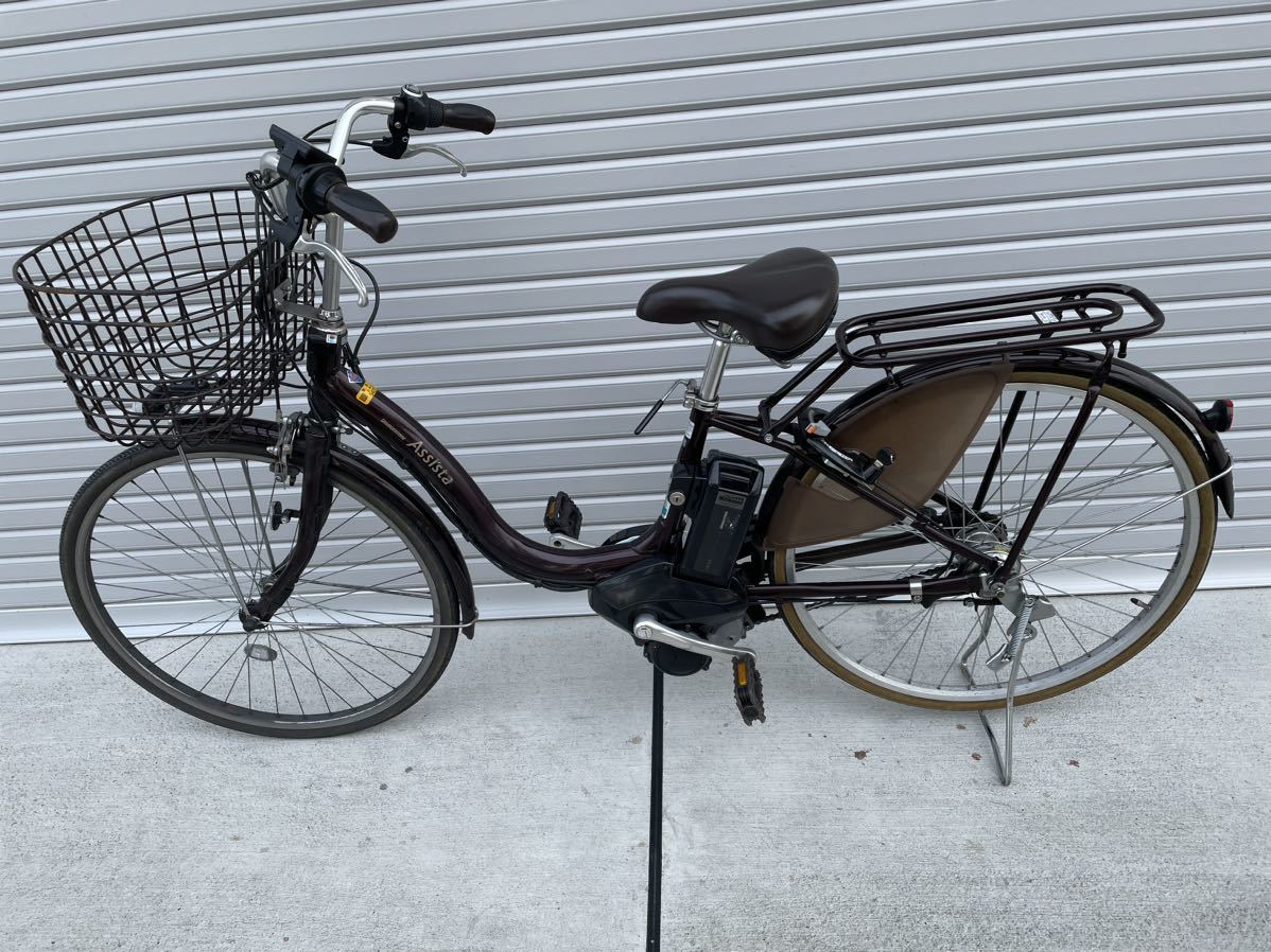 BRIDGESTONE Assista A6FC19 electric bike 26 -inch 8.7Ah 3 step shifting gears mileage verification present condition goods 