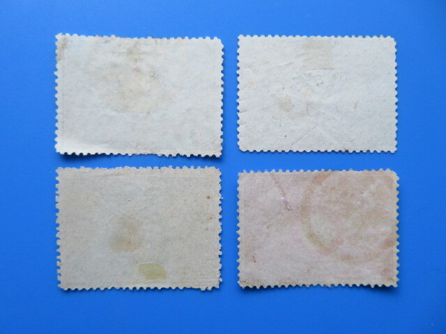 「明治銀婚」2種4点 消印（欧文、電信、丸一）の画像2