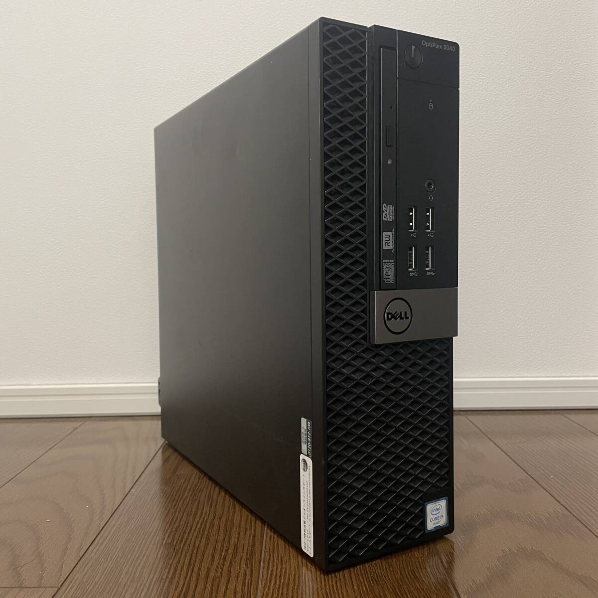 省スペース DELL OPTIPLEX 3040 Core i5-6500 3.2GHz/8GB/500GB/スーパーマルチドライブ/Windows11 Pro(64Bit)23H2済/中古動作品