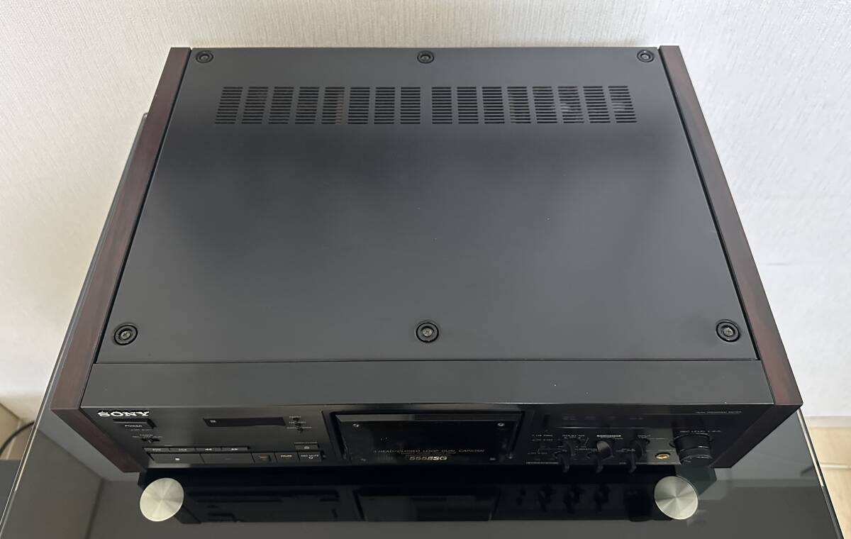 SONY ソニー カセットデッキ テープレコーダー TC-K555ESG ジャンク品_画像7