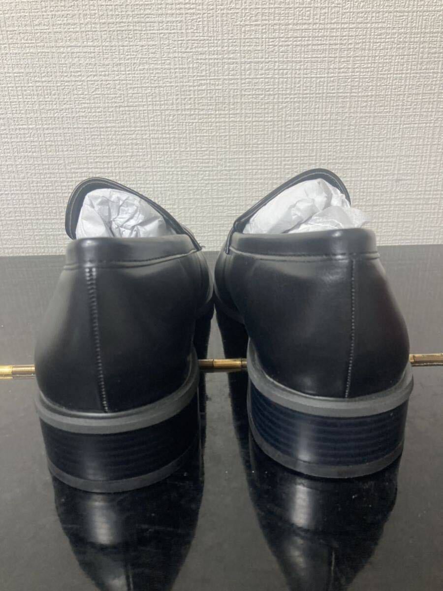  new goods unused goods nano * Universe (nano*universe) LB.04/ coin Loafer slip-on shoes black black [37]23.5cm