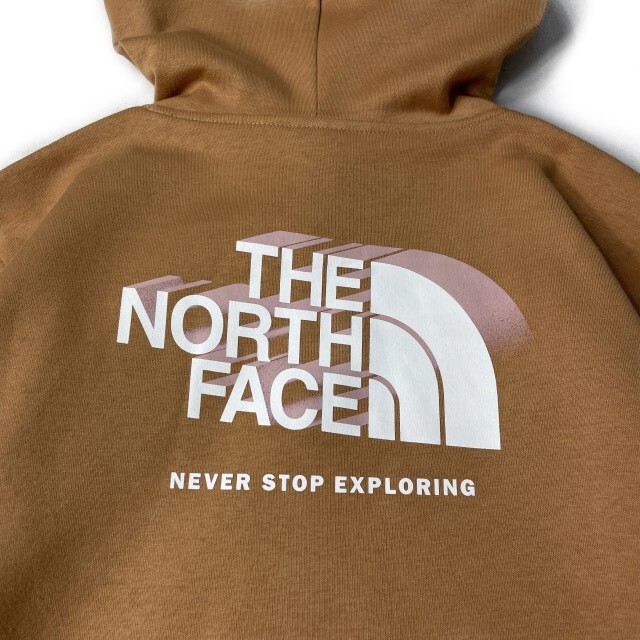 1円～!売切!【正規新品】THE NORTH FACE◆BOX NSE PULLOVER HOODIE パーカー グラフィック 2023最新 US限定 男女兼用 保温(L)茶 181130-30_画像4