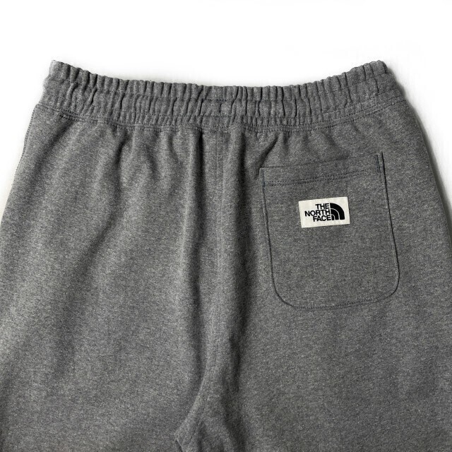 1円～!売切!【正規新品】THE NORTH FACE◆HERITAGE PATCH JOGGERS ジョガーパンツ US限定 ロゴパッチ 裏起毛(L)グレー 190110-25_画像9