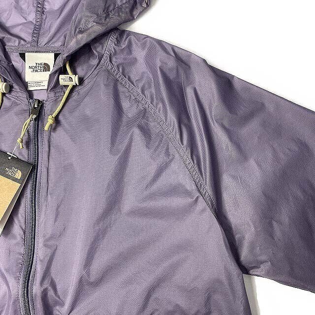 1円～!売切!【正規新品】THE NORTH FACE HERITAGE WIND JACKET フルジップ ウィンド パーカー US限定 ナイロン 防風 撥水(XL)紫② 180915-5の画像4