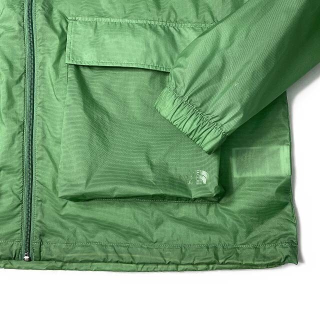 1円～!売切!【正規新品】THE NORTH FACE◆HERITAGE WIND JACKET フルジップ ウィンド パーカー US限定 ナイロン 防風 撥水(XXL)緑 180915-5_画像5