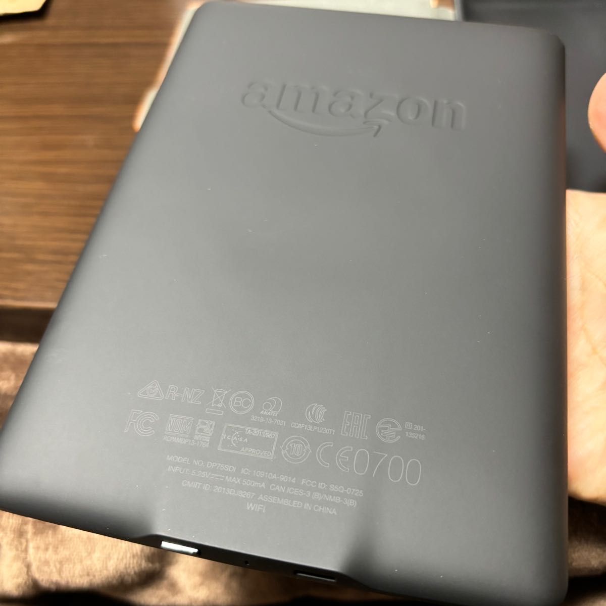 Kindle Paperwhite（第7世代）4GB Wi-Fi ブラック 電子書籍リーダー