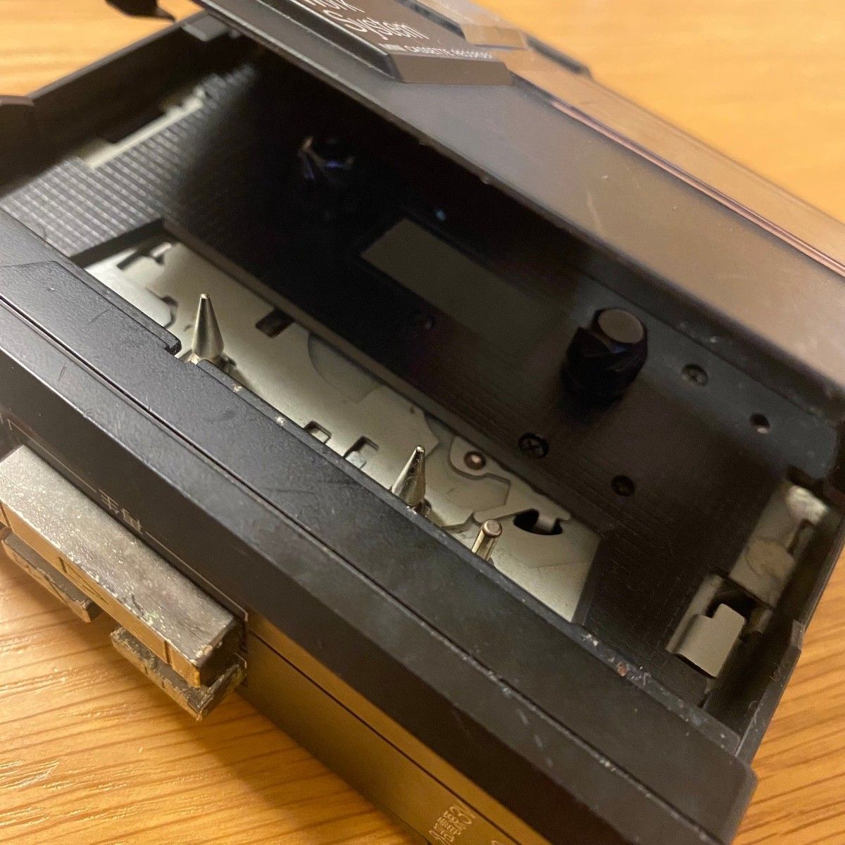 ジャンク SANYO MR-55 ポータブルカセットテープレコーダー