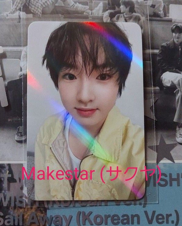 NCT WISH Steady トレカ MAKESTAR ラキドロ サクヤ - メルカリ