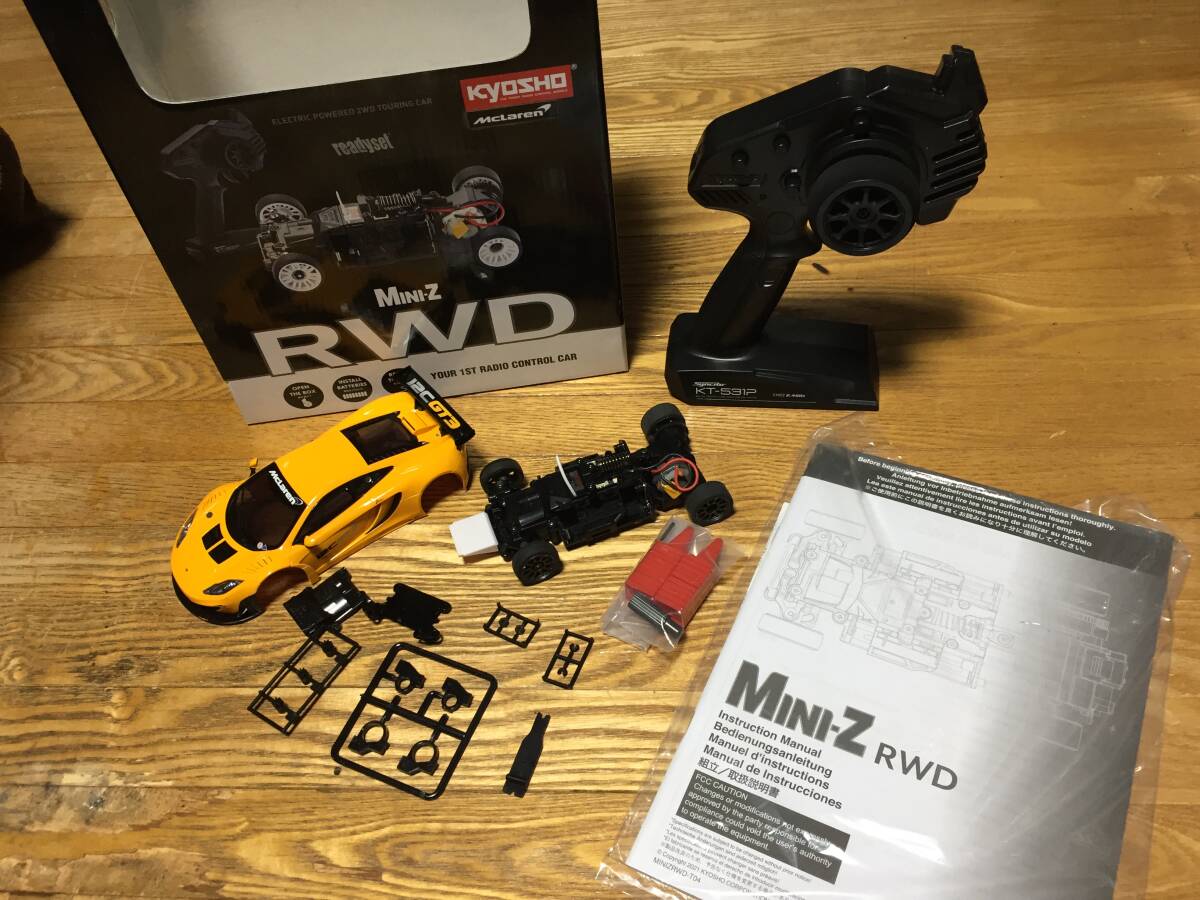 京商ミニッツ RWDレディセット マクラーレン12C 中古_画像1