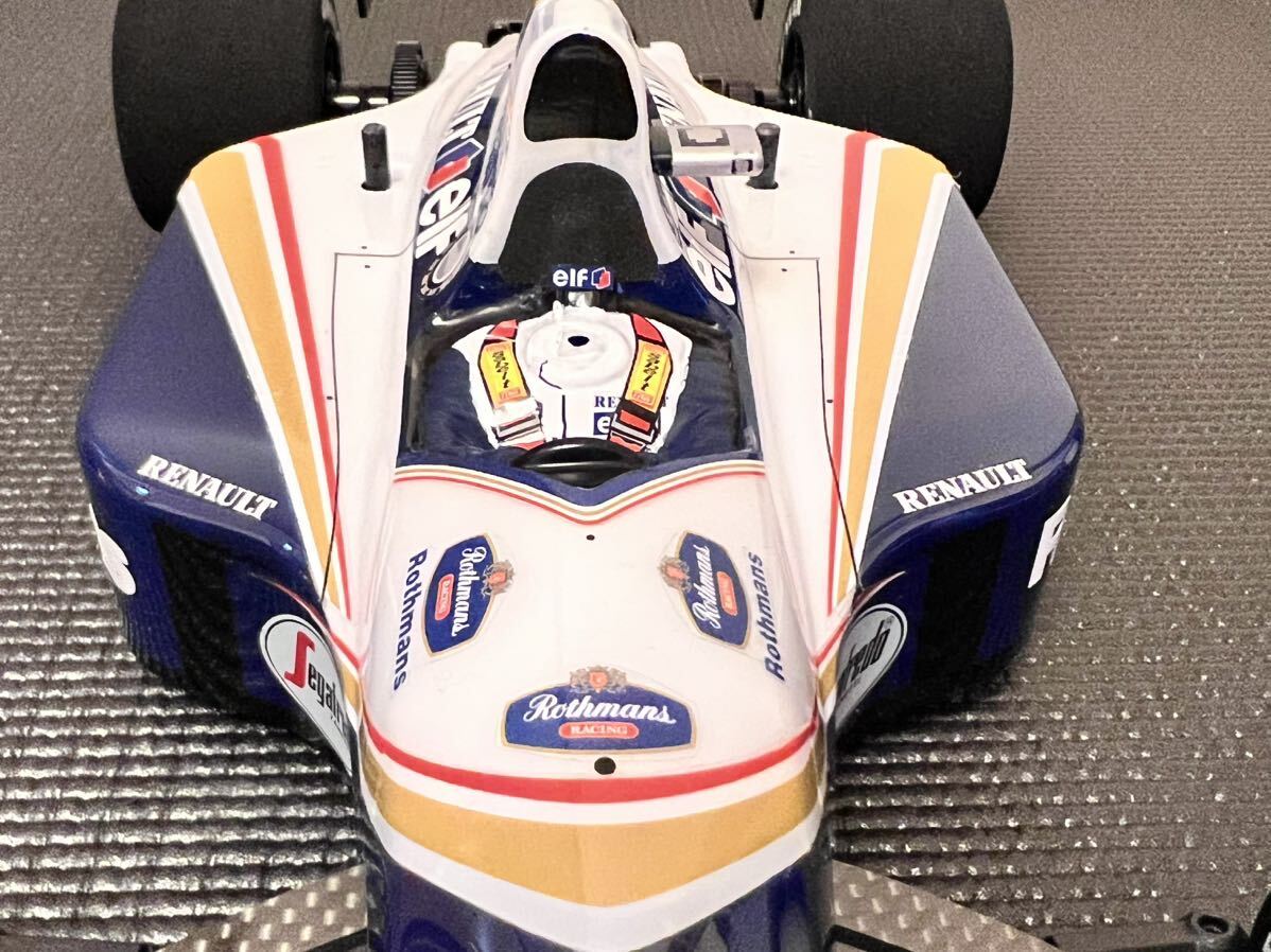 Williams RENAULT FW16 F1ボディセット ウィリアムズルノー Rothmans ZEN 92W ロスマンズカラー F103 F104 HRF10X TRG 美中古品の画像7