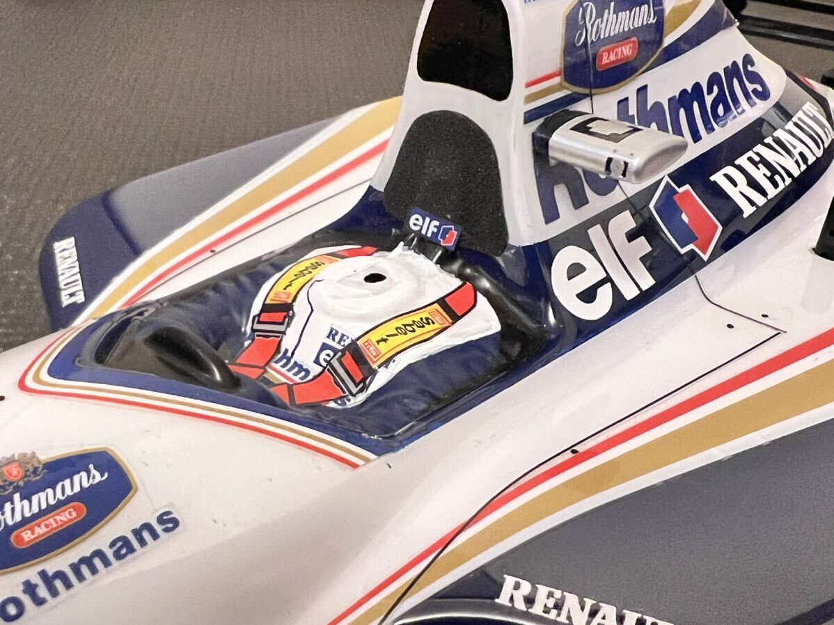 Williams RENAULT FW16 F1ボディセット ウィリアムズルノー Rothmans ZEN 92W ロスマンズカラー F103 F104 HRF10X TRG 美中古品の画像5