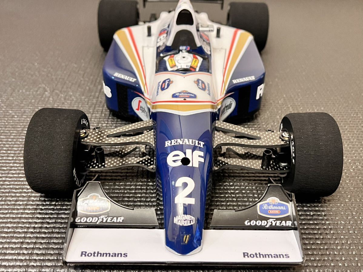 Williams RENAULT FW16 F1ボディセット ウィリアムズルノー Rothmans ZEN 92W ロスマンズカラー F103 F104 HRF10X TRG 美中古品の画像3