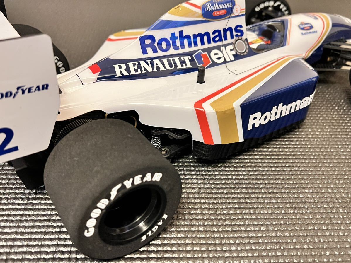 Williams RENAULT FW16 F1ボディセット ウィリアムズルノー Rothmans ZEN 92W ロスマンズカラー F103 F104 HRF10X TRG 美中古品の画像8
