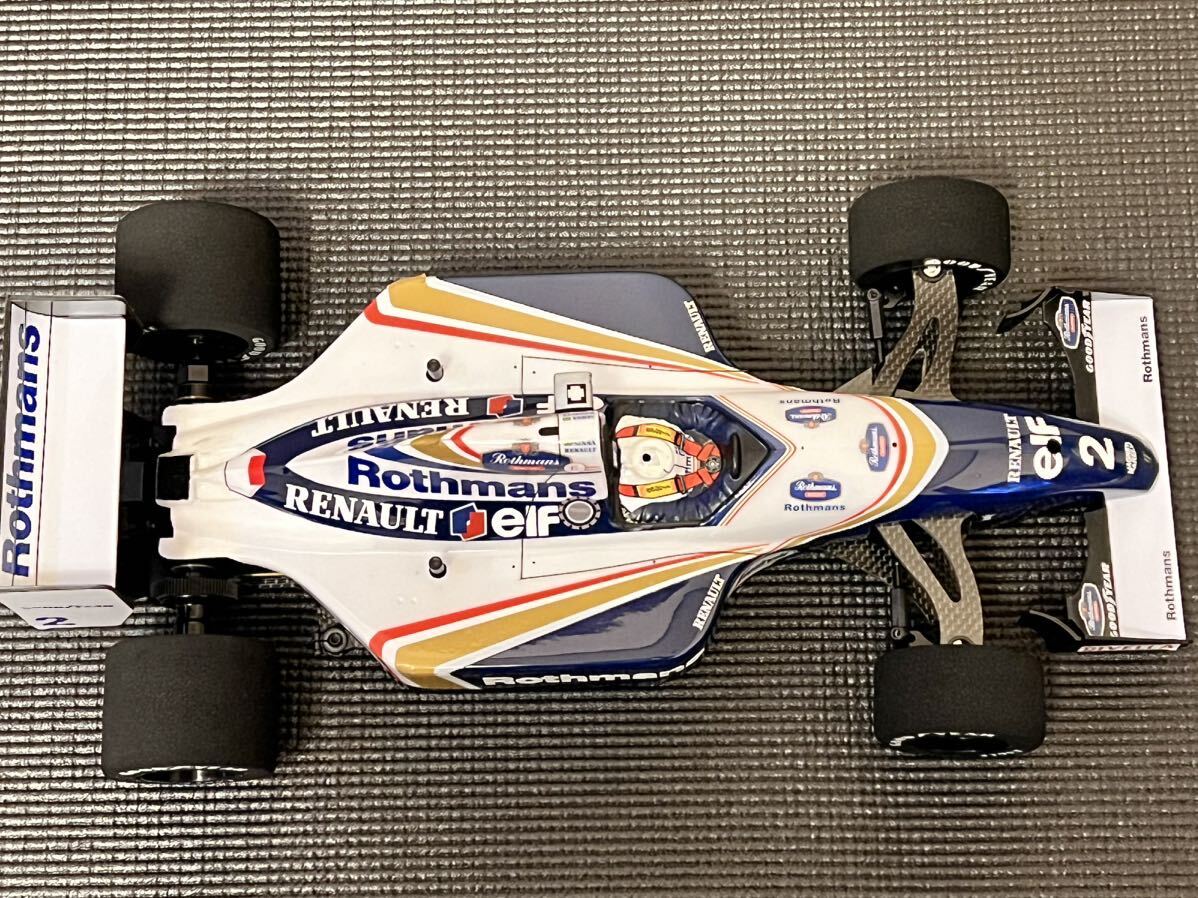 Williams RENAULT FW16 F1ボディセット ウィリアムズルノー Rothmans ZEN 92W ロスマンズカラー F103 F104 HRF10X TRG 美中古品の画像10