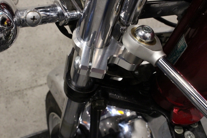 aluminium steering damper Fork clamp Dux AB26 for [ Minimoto ][minimoto][ Honda 4mini][ touring ][ custom ]