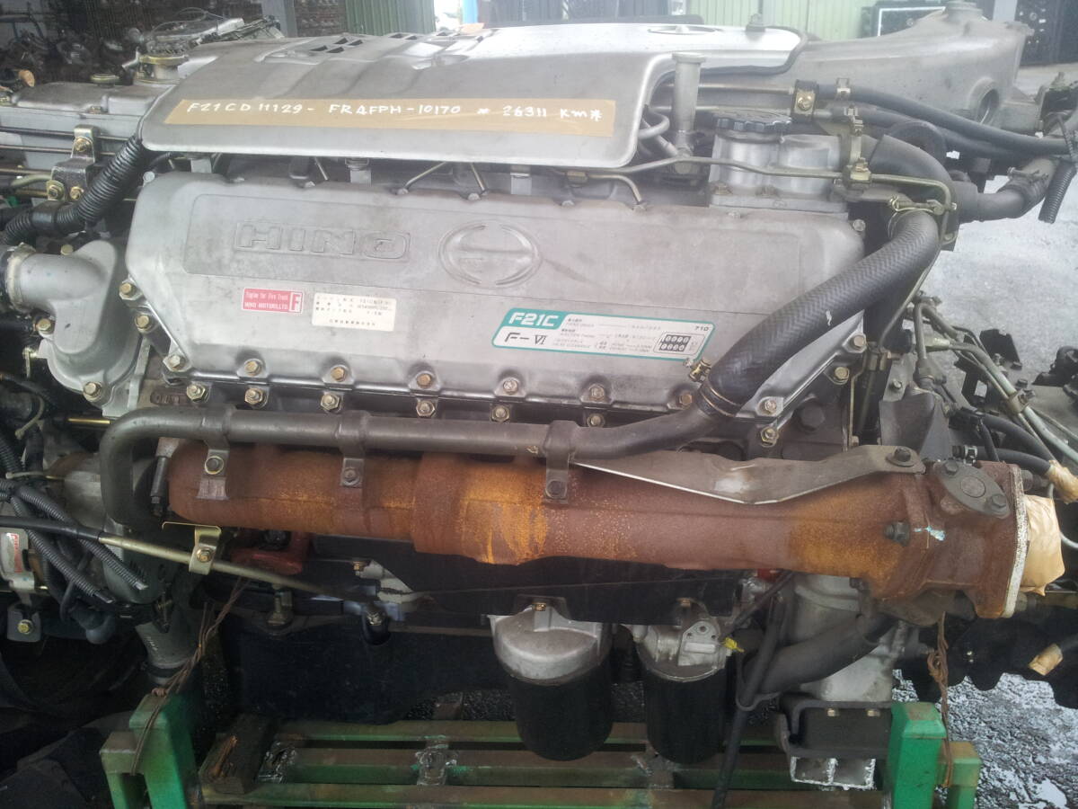 saec Profia ( fire fighting ) engine F21C mileage 2.6 ten thousand R6-3-6