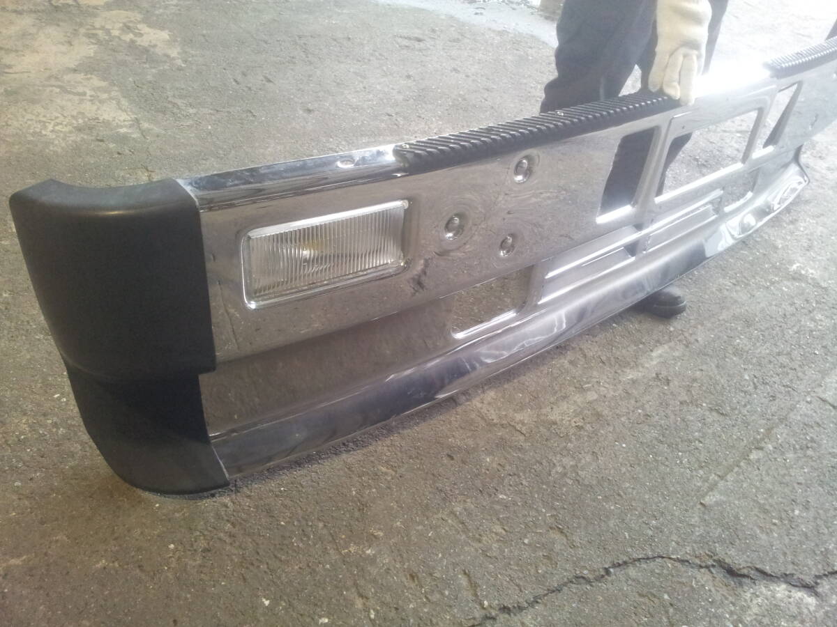  Mitsubishi Fuso The * Great plating front bumper R6-3-28