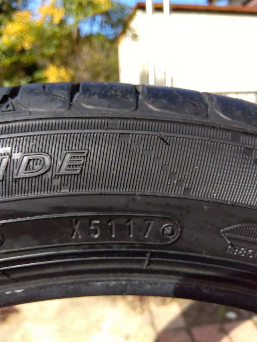 175/55R15　DUNLOP　ENASAVE　EC204　17年製造　2本セット　中古品_画像4