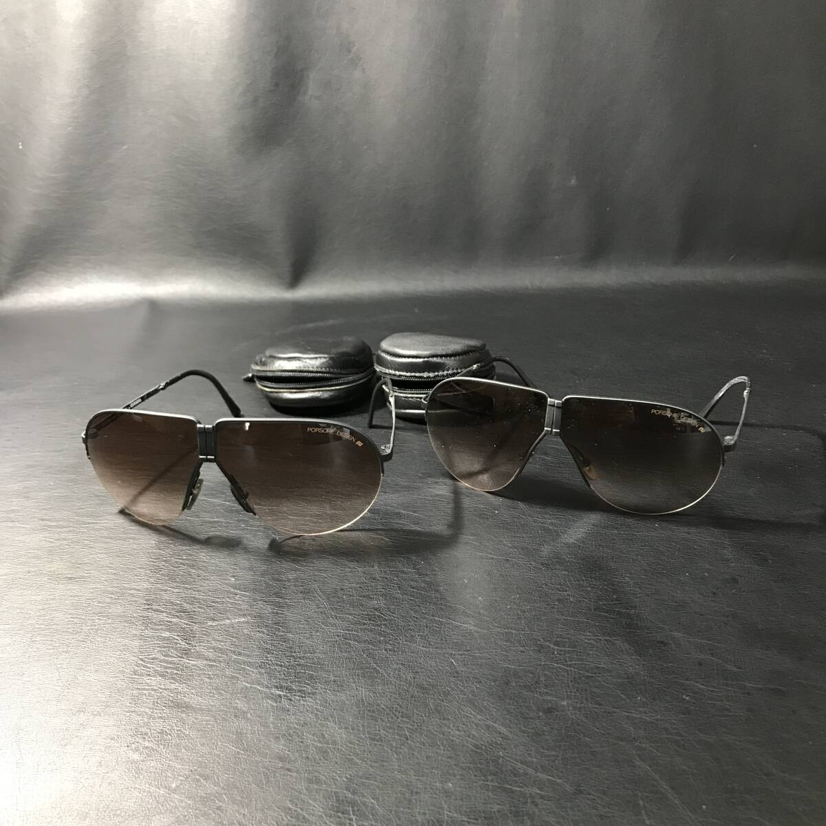 TG6 CARRERA PORSCHE DESIGN カレラ ポルシェデザイン 折り畳みサングラス 5628 90度なし 2点セット