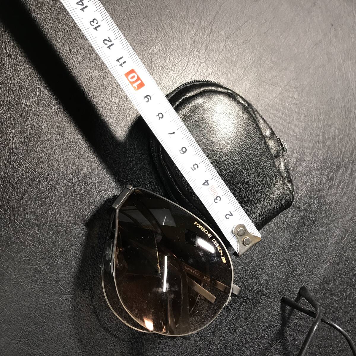 TG6 CARRERA PORSCHE DESIGN カレラ ポルシェデザイン 折り畳みサングラス 5628 90度なし 2点セット_画像8