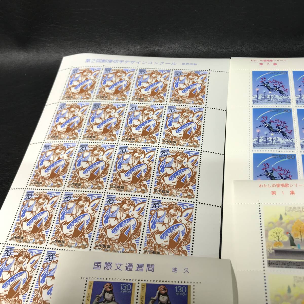 TG11 日本切手 未使用 額面82120円分 シート切手 コレクション_画像2