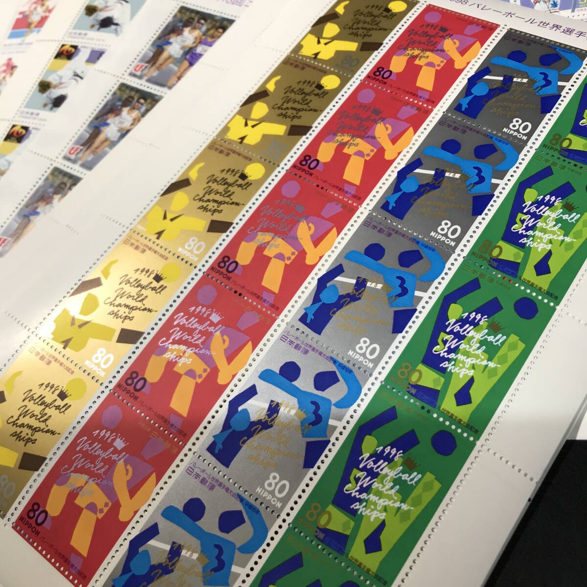 TG11 スポーツ関連 切手 シート切手 額面63120円分 未使用の画像7