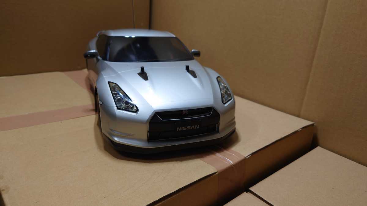 貴重 田宮 TAMIYA TNS-FD シャーシ 実働車両 GT-R (R32）ボディ付 美車の画像1