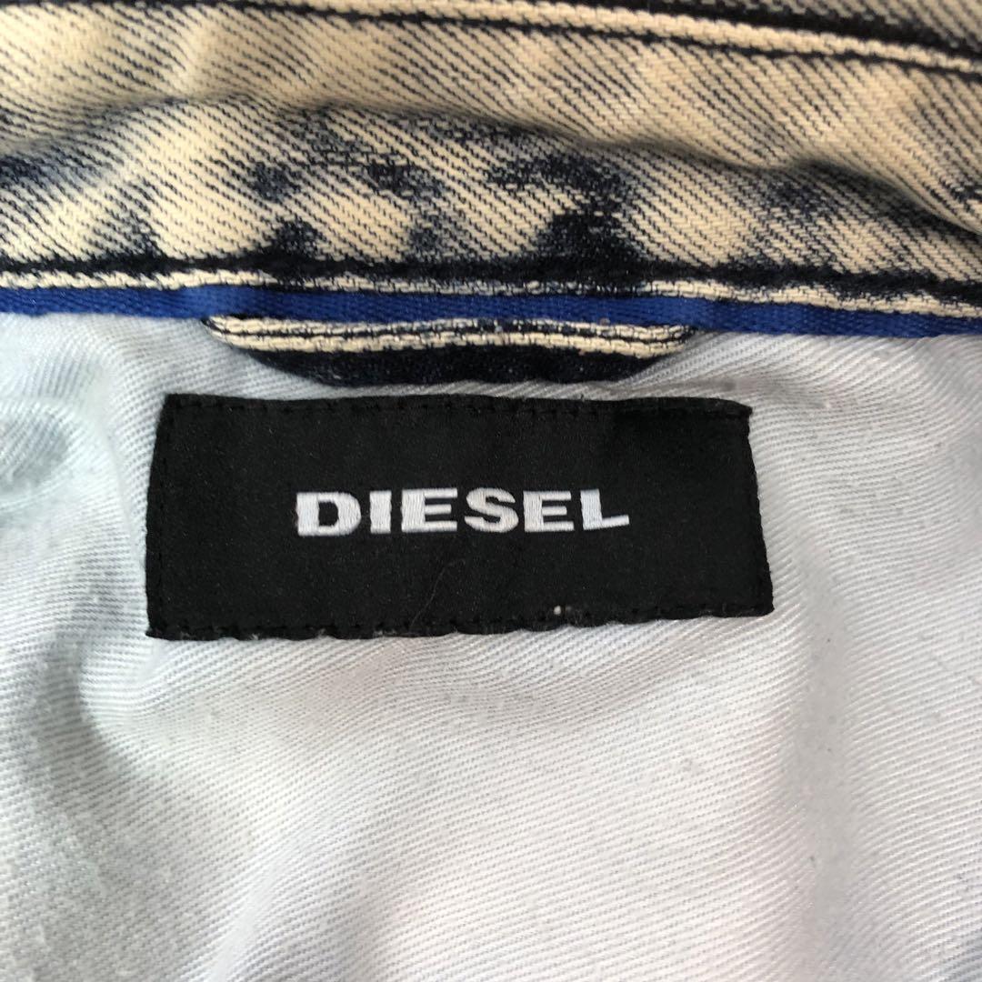 DIESEL ディーゼル デニムジャケット Gジャン ジャンパー 3rd サードタイプ L ジップアップ 男性 メンズ 青 ブルー アメカジ