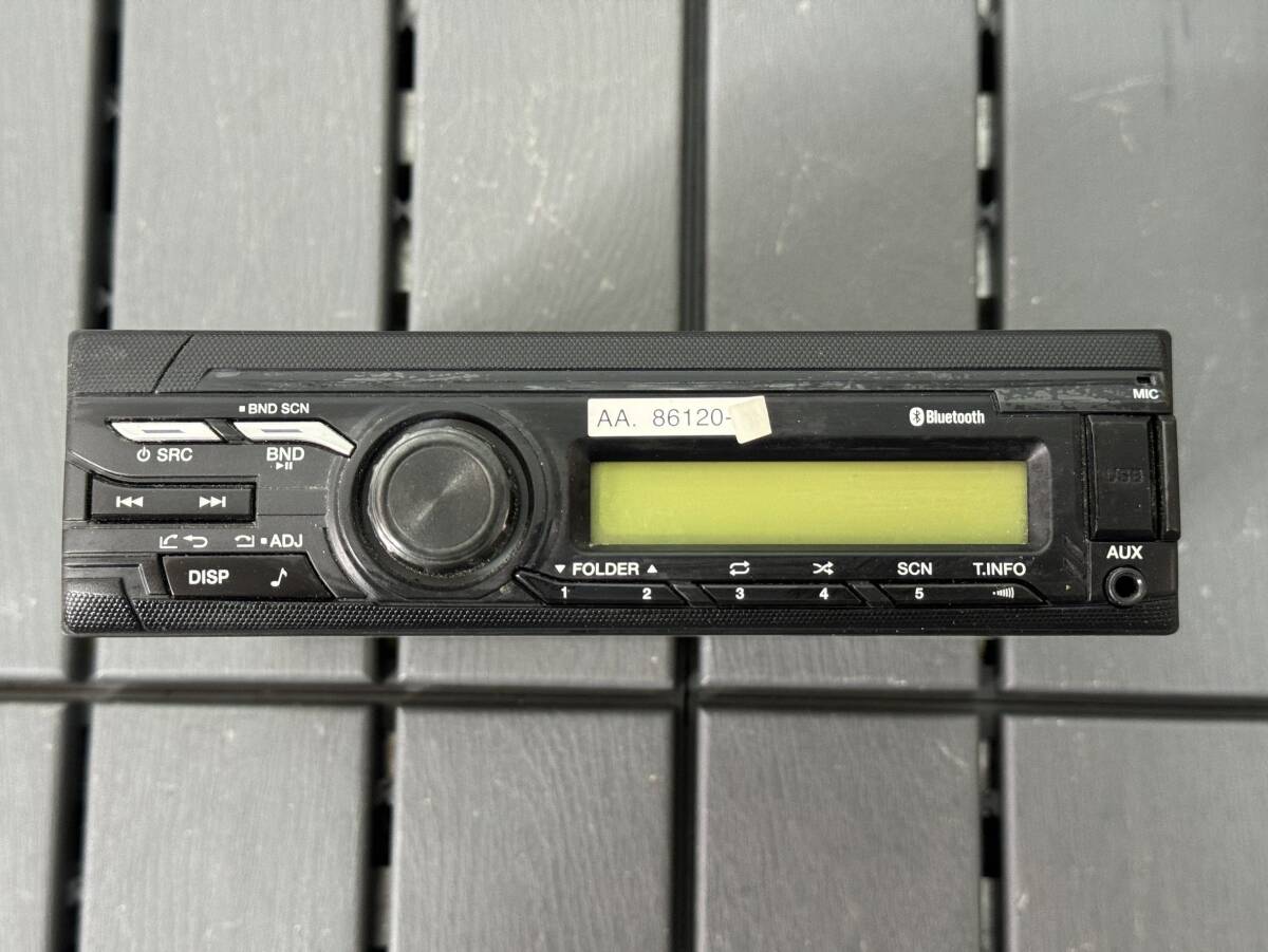 f60b 日野 ラジオ FM AM AUX USB BLUETOOTH_画像1