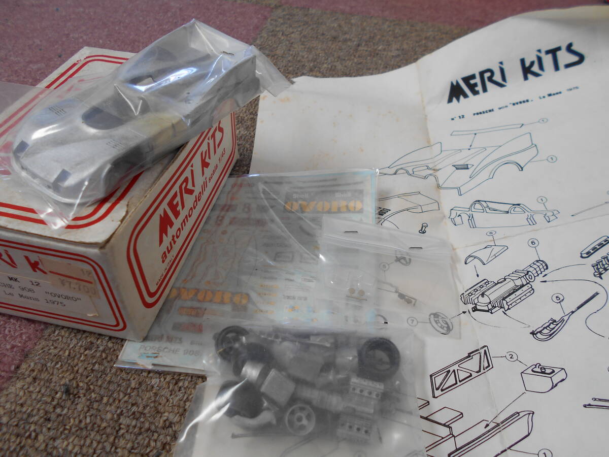 BBR 1/43 MERI KITS PORSCHE 908 LM 1975 OVORO