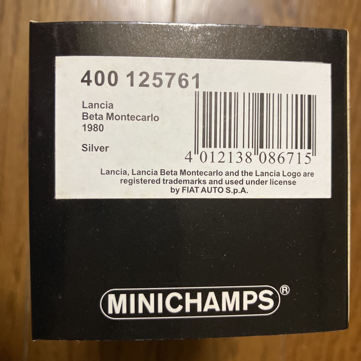 MINICHAMPS 1/43 ランチャ ベータ モンテカルロ ミニカー _画像8
