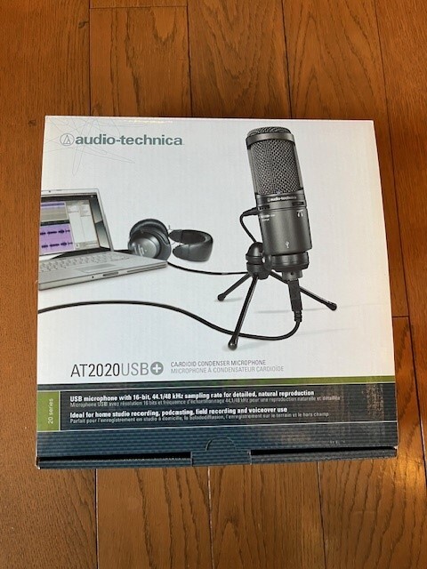 【美品】audio-technica オーディオテクニカ USB マイクロホン AT2020USB+