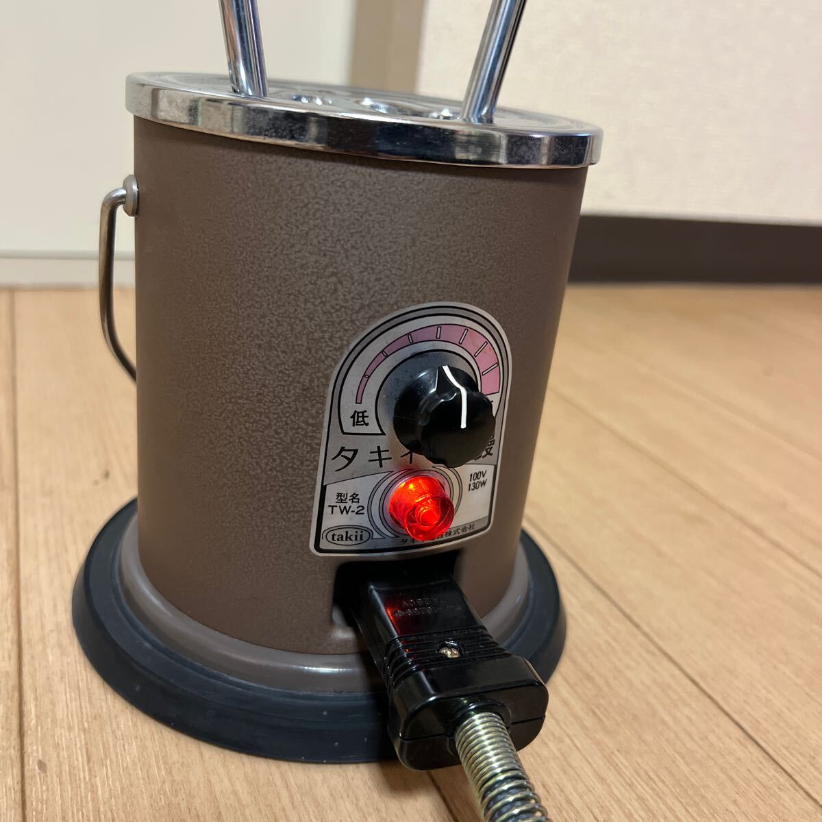 TAKII タキイ電器 タキイ電化鏝 TW-2 動作品の画像3