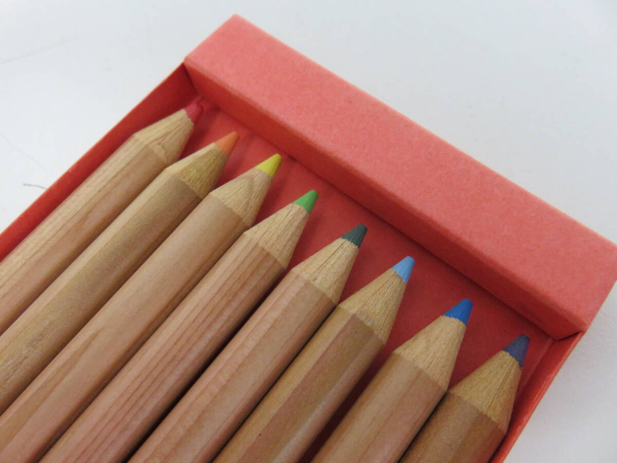 コクヨ　ミニ　色鉛筆　パステルカラー　色えんぴつ　8色　KOKUYO_画像4
