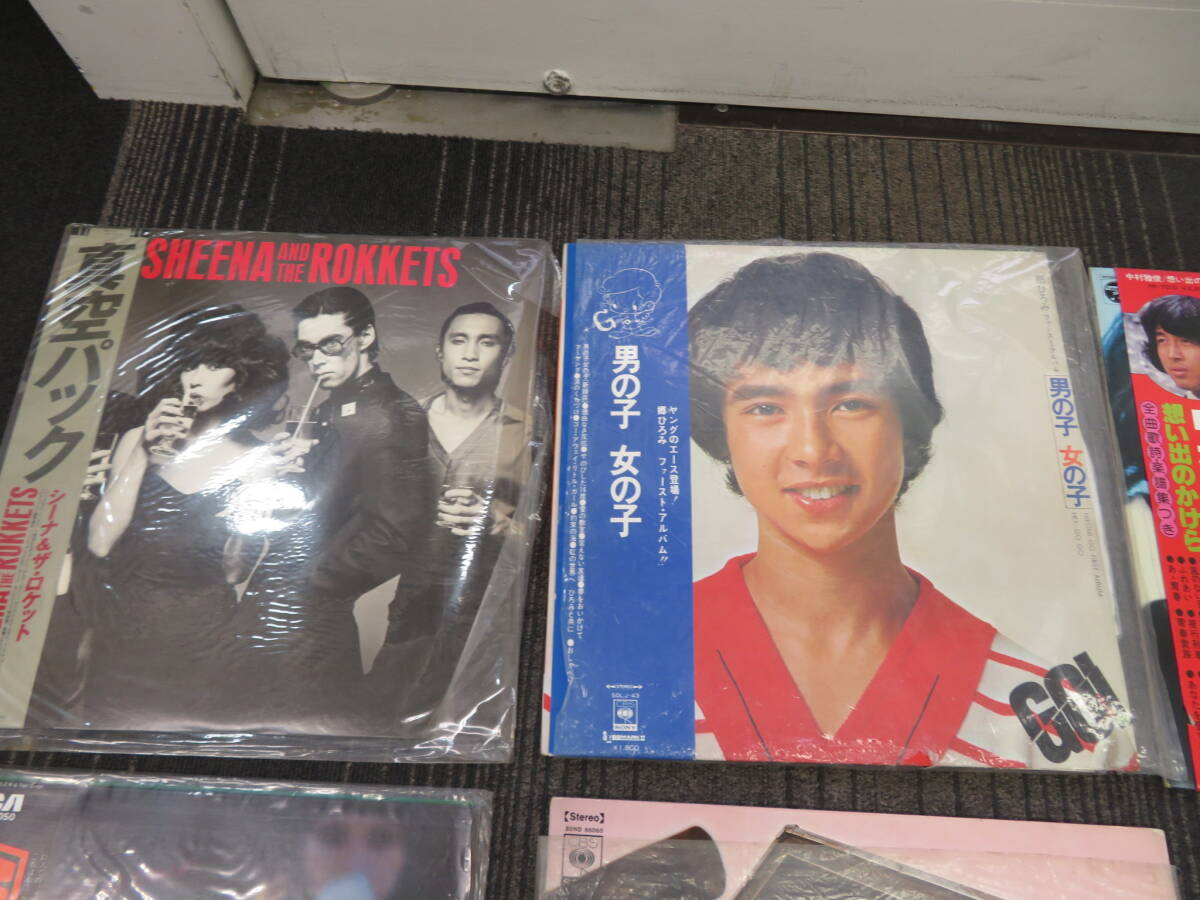 LP レコード 14枚まとめ シーナ＆ロケッツ オフコース 南沙織 他の画像2