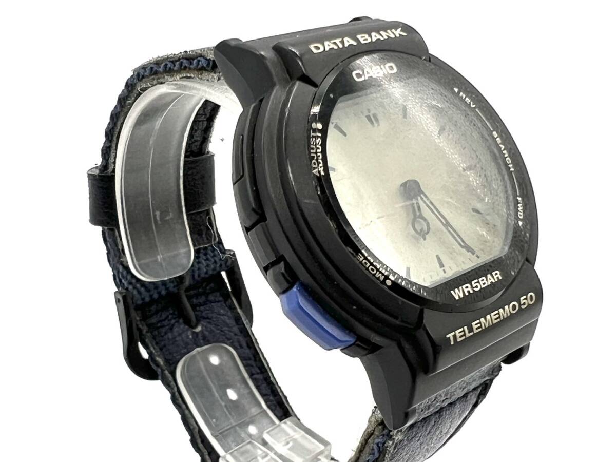 ■CASIO カシオ ABX-52 DATA BANK データバンク ツインセプト アナデジ デジアナ QZ クォーツ 腕時計_画像4