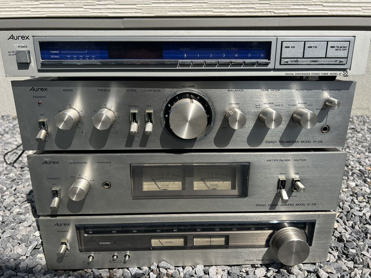 Yahoo!オークション - Aurex SC-335/ST-335/SY-335 /ST-S5/4台 Yahoo!オークション - Aurex SC-335/ST-335/SY-335 /ST-S5/4台