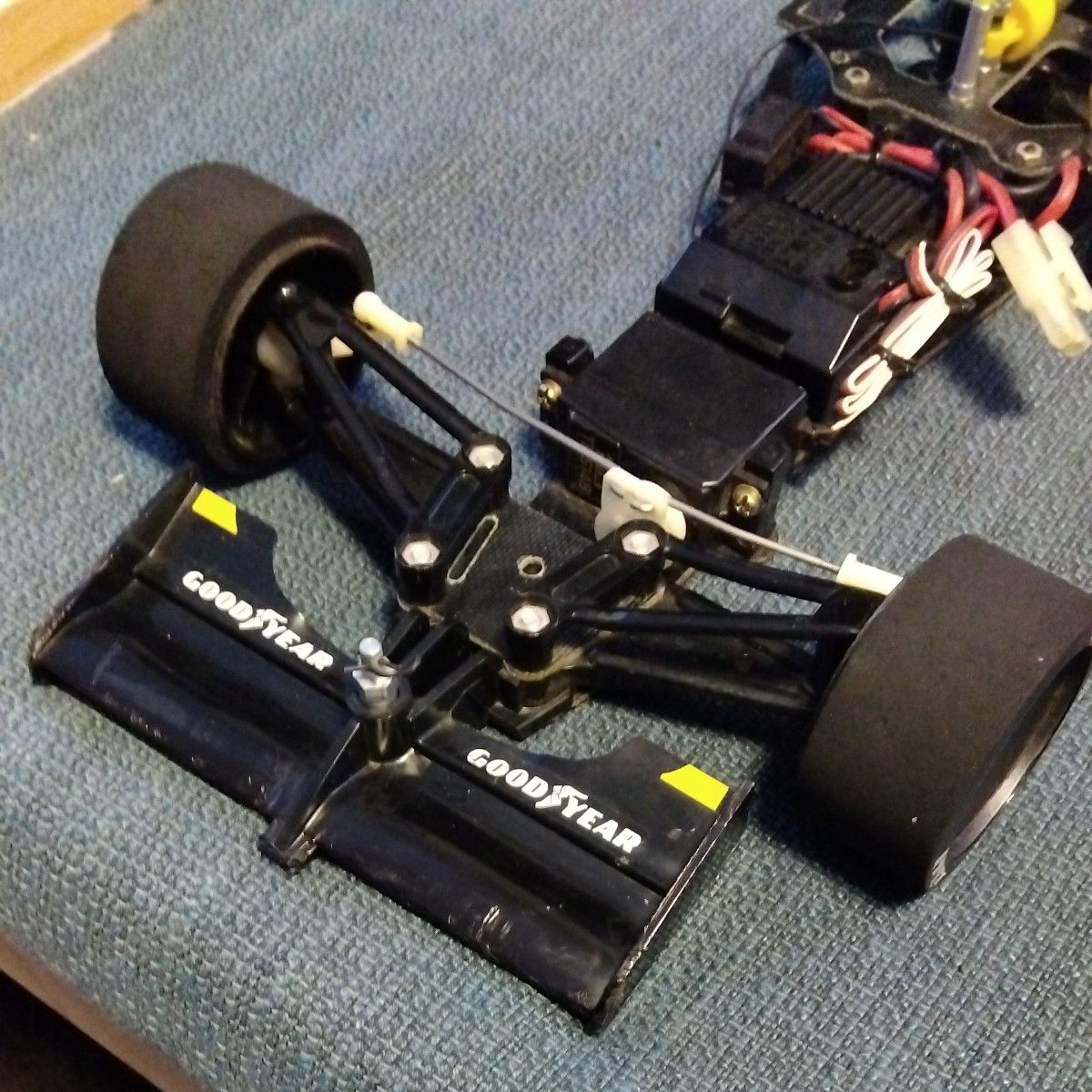 TAMIYA 1/10 F1フェラーリF189　ラジコン　本体ボディー　CPRユニット　ステアリングサーボ　モーター等