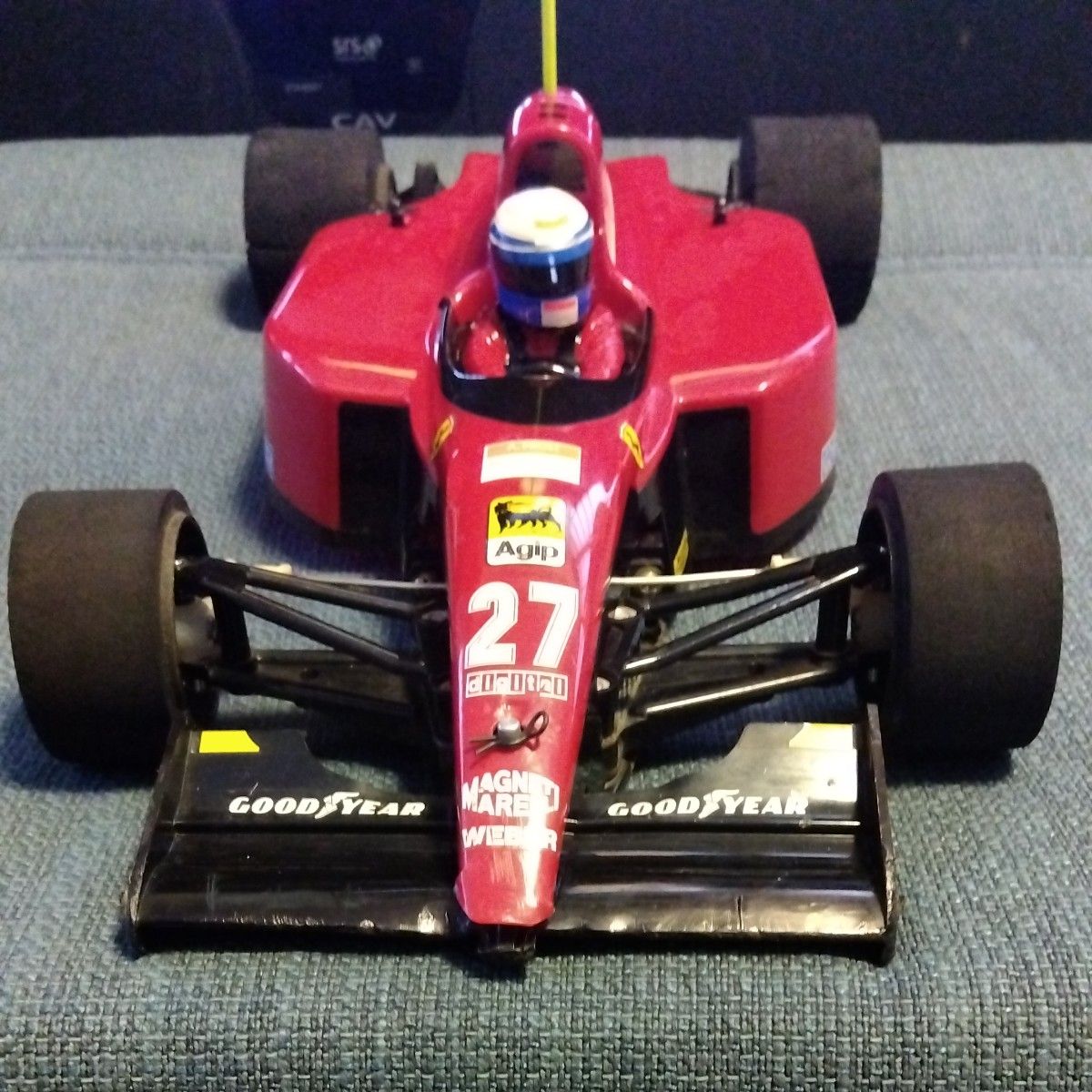 値下げ！　TAMIYA 1/10 F1フェラーリF189　ラジコン　本体ボディー　CPRユニット　ステアリングサーボ　モーター等