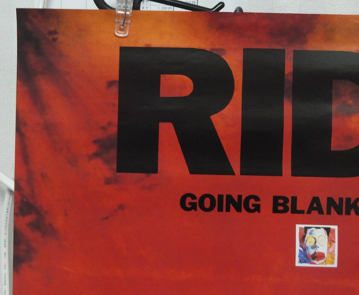 ライド RIDE - GOING BLANK AGAIN /ポスター!!の画像3