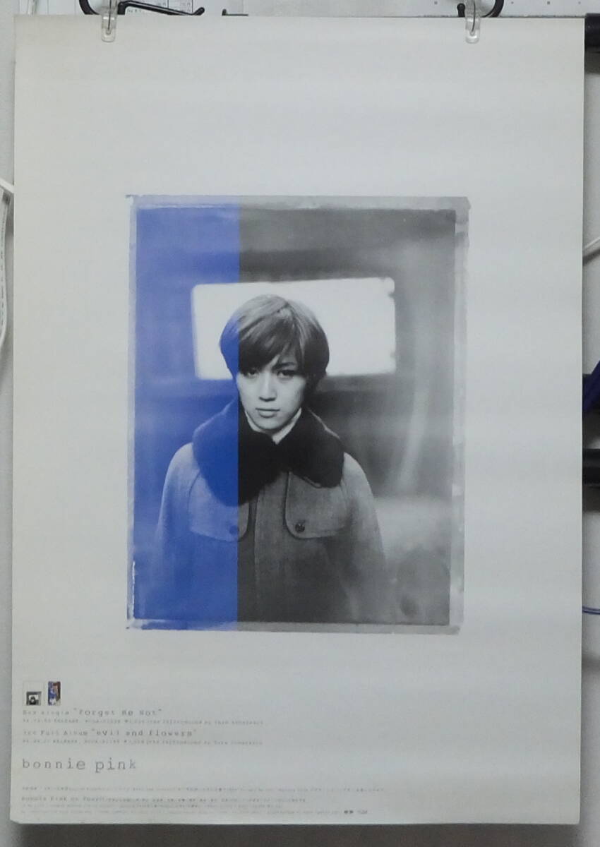 BONNIE PINK - Evil And Flowers /ポスター!!_画像1