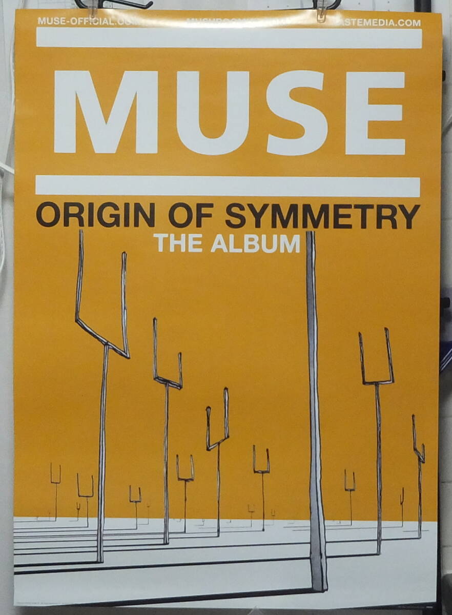 ミューズ MUSE - ORIGIN OF SYMMETRY /ポスター!!_画像1