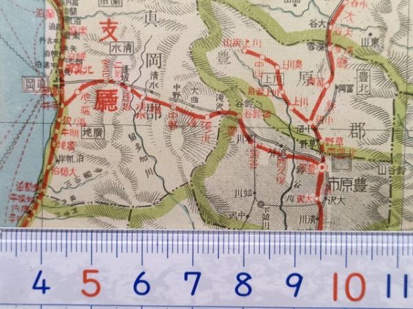 高質で安価 昭和14年 mB00【地図】樺太 [豊原 /大泊 煉瓦製造所 樺太神社 古地図