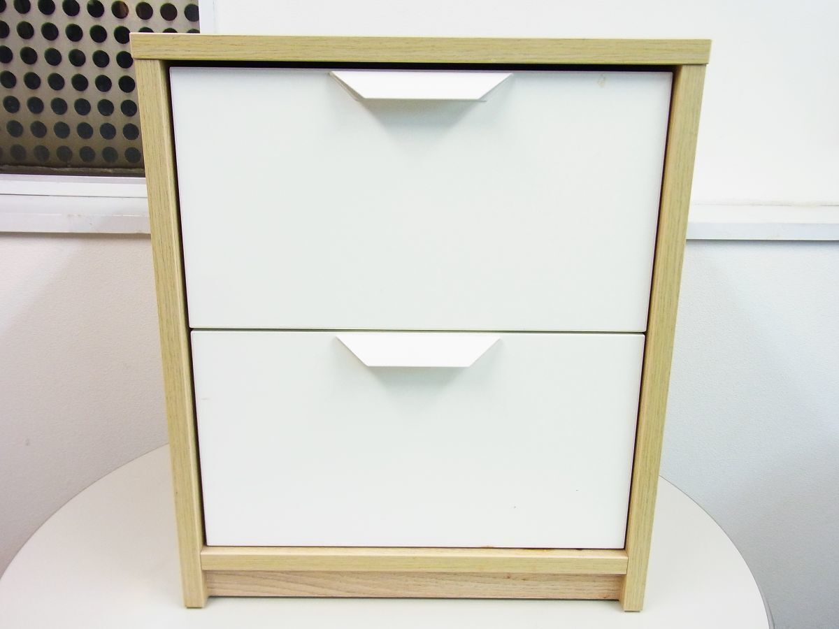 Yahoo!オークション - 中古品 IKEA イケア 2段引き出しサイド Yahoo!オークション - 中古品 IKEA イケア 2段引き出しサイド