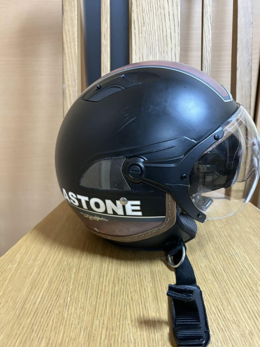 ASTONE CJ300 ジェットヘルメット フリーサイズ_画像4