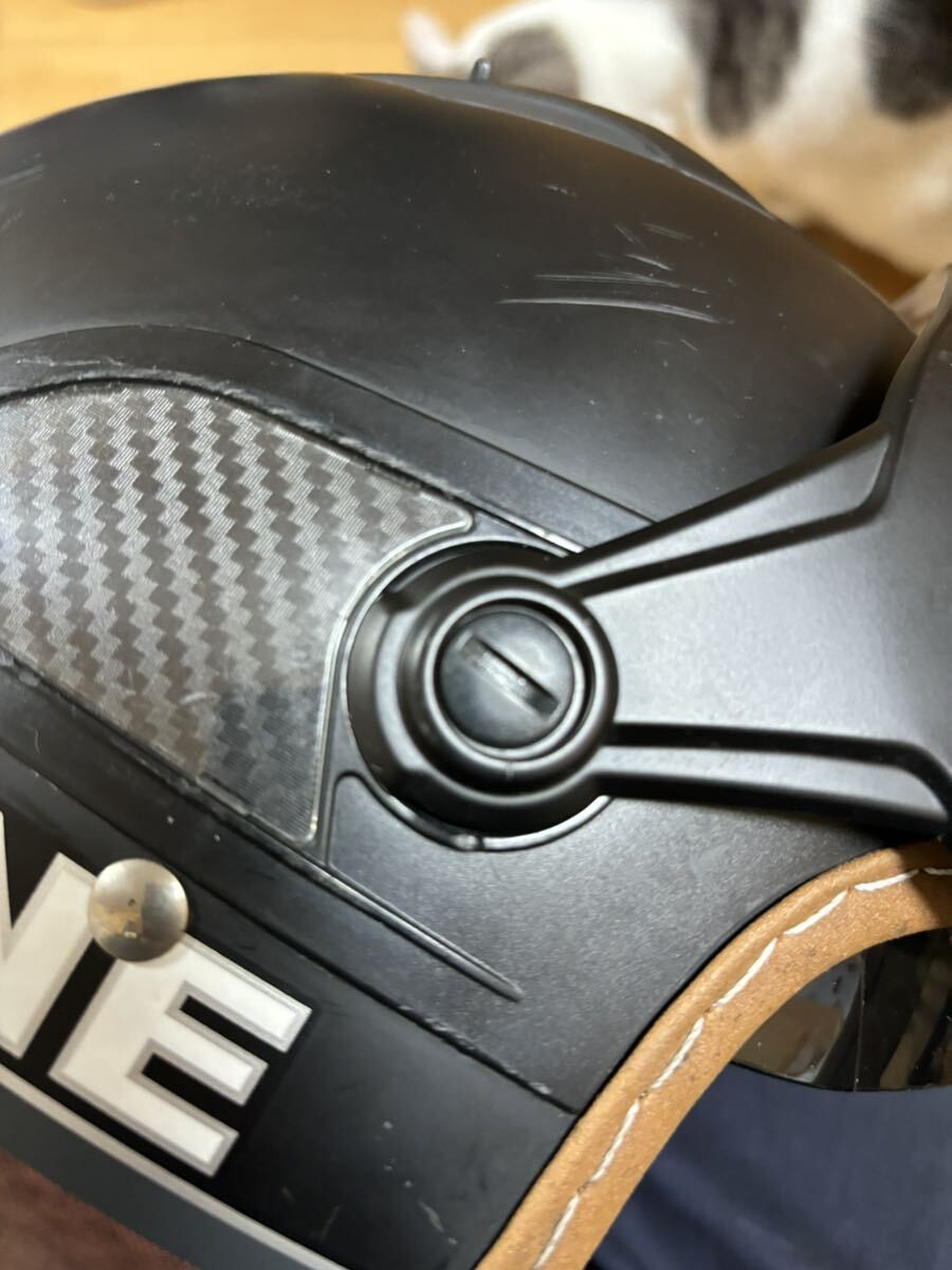 ASTONE CJ300 ジェットヘルメット フリーサイズ_画像9
