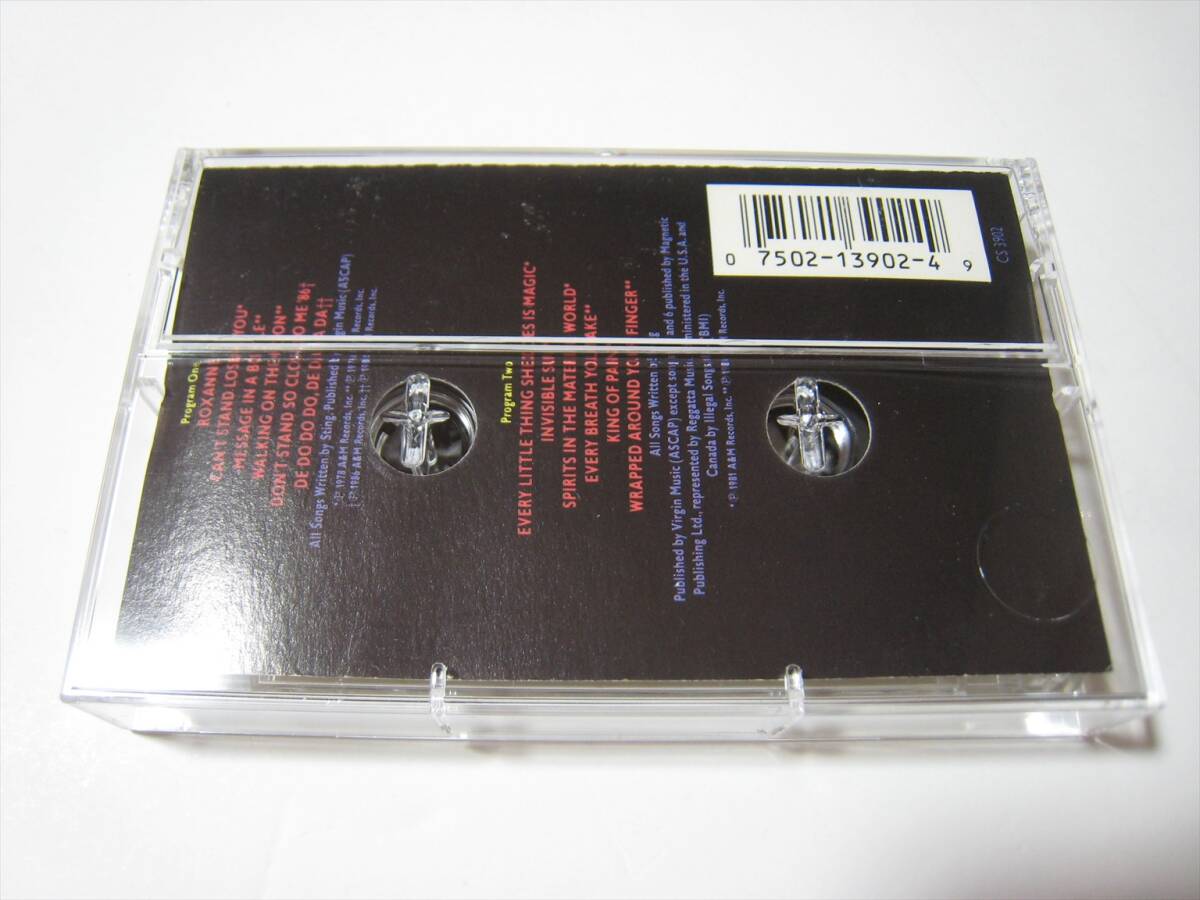 [ cassette tape ] THE POLICE / EVERY BREATH YOU TAKE THE SINGLES US version Police Police * The * single z~ see .... want 