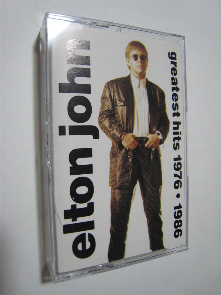 【カセットテープ】 ELTON JOHN / GREATEST HITS 1976-1986 US版 エルトン・ジョンの画像1