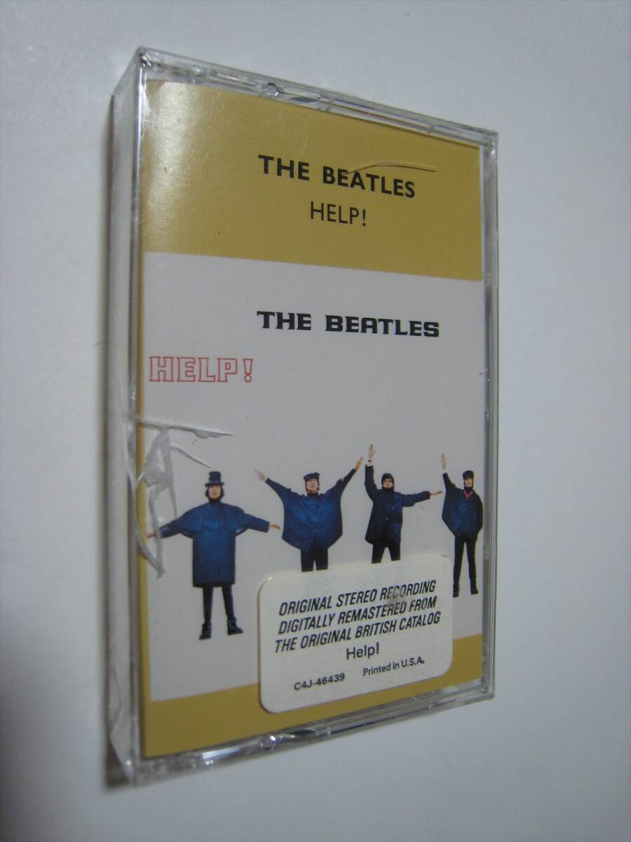 【カセットテープ】 THE BEATLES / ★未開封★ HELP! US版 ザ・ビートルズ ４人はアイドルの画像1