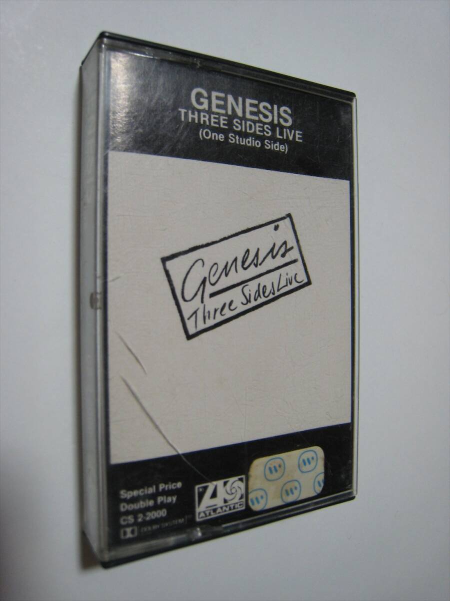 [ кассетная лента ] GENESIS / THREE SIDES LIVE US версия GENESIS s Lee * боковой * жить (3x15) PHIL COLLINS
